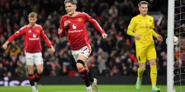 【欧联杯】加纳乔闪击霍伊伦双响，曼联3比2博德闪耀